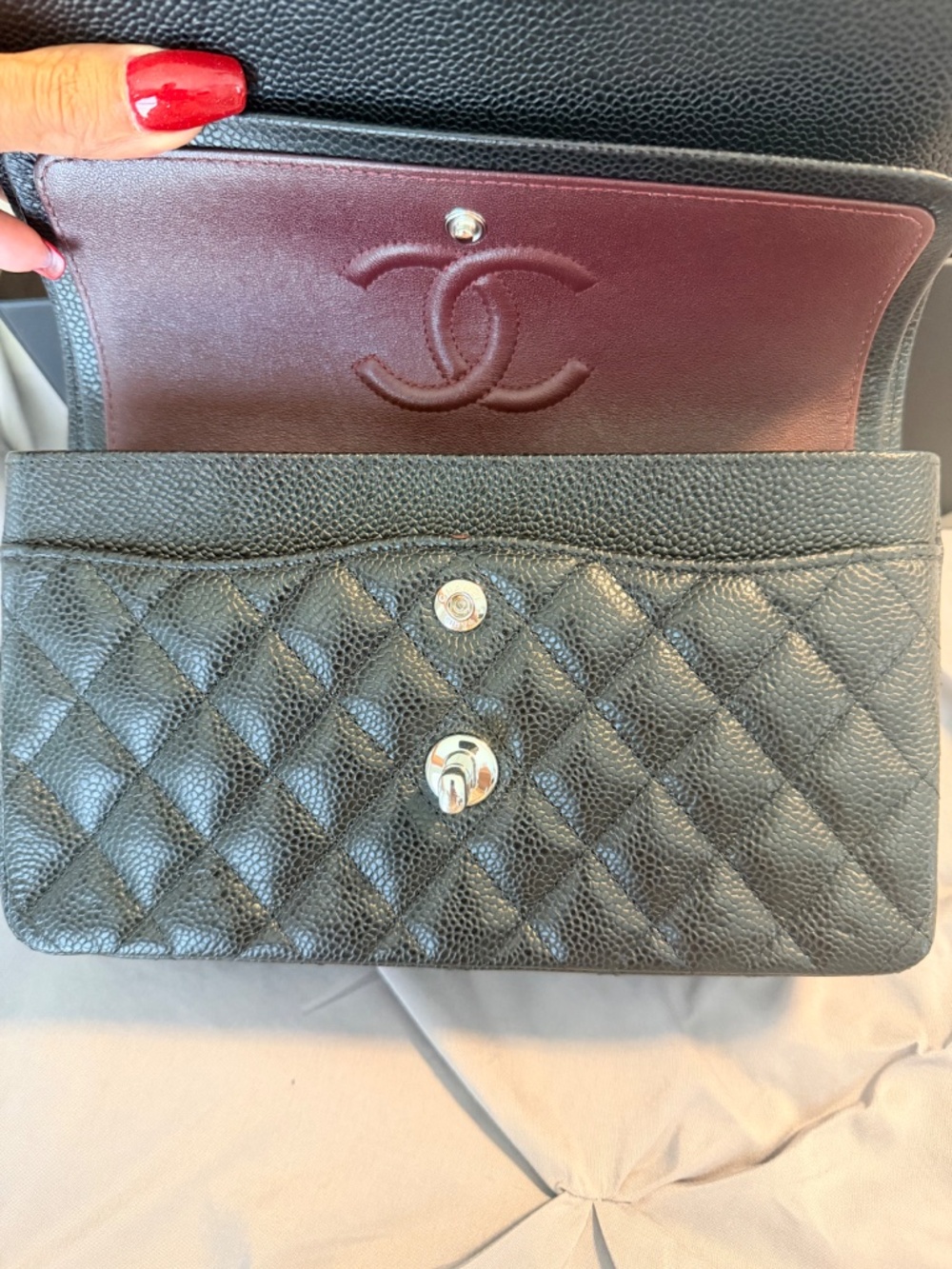 Chanel Small Classic Handbag - Picture 9 of 14